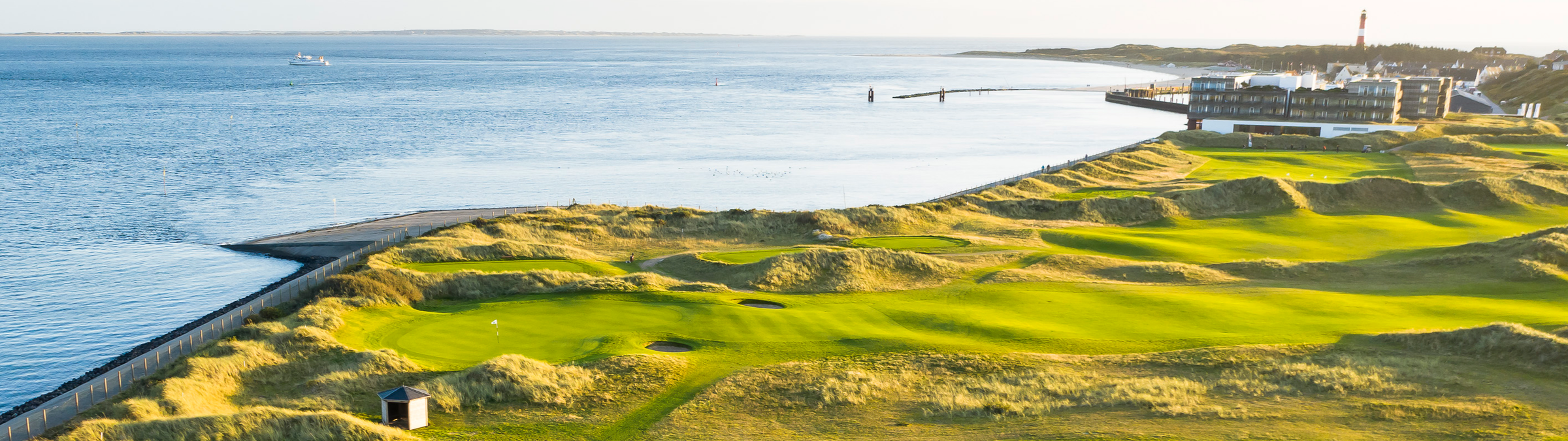 Budersand: einer der wenigen Linksplätze Deutschlands Budersand: einer der wenigen Linksplätze Deutschlands