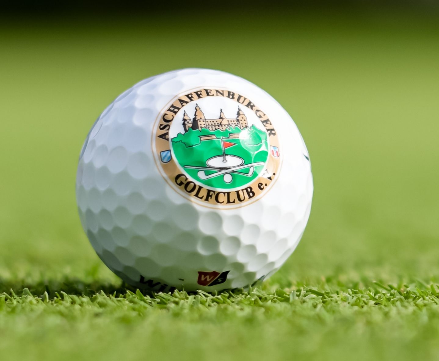 Objekt der Begierde: der Logo-Golfball