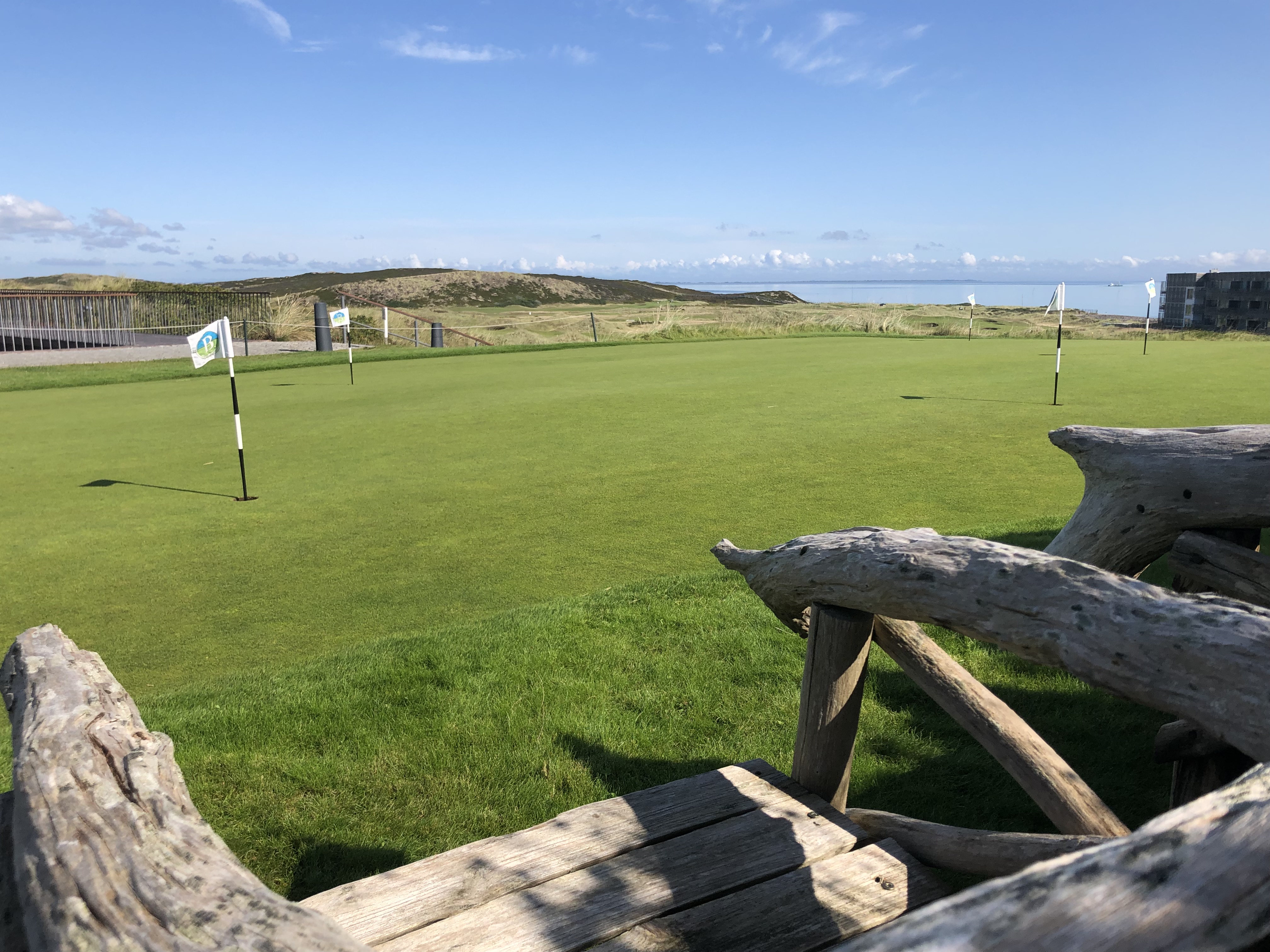 Blick vom Puttinggrün