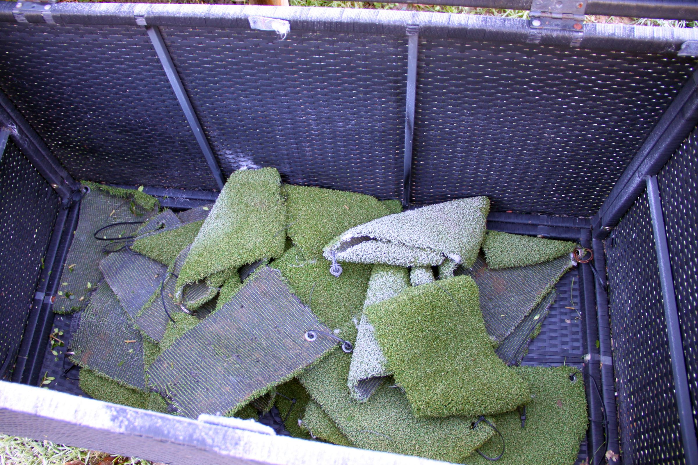 Die Wintermatten nicht