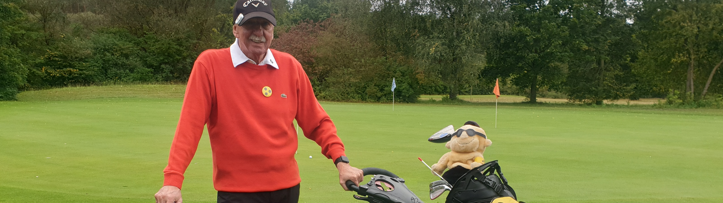 Auch ohne Augenlicht aktiver Golfer: Bernd Walsch Auch ohne Augenlicht aktiver Golfer: Bernd Walsch