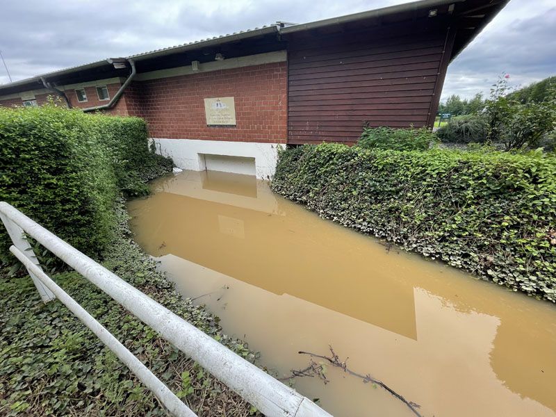 GC Schloss Miel: Land unter!